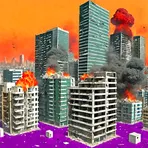 Разрушение и снос городов логотип