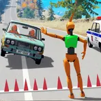 Симулятор Разрушения Машин 3D логотип