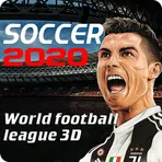 Soccer 2020 - World football league 3D логотип
