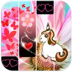 Heart Flower Piano Tiles логотип