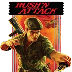 Rushβn Attack (ΠΠ΅Π»Π΅Π½ΡΠΉ Π±Π΅ΡΠ΅Ρ) Green Beret Dendy Π»ΠΎΠ³ΠΎΡΠΈΠΏ